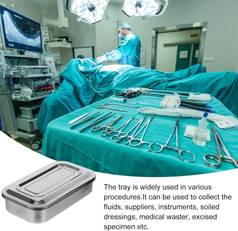 Stainless steel surgical box