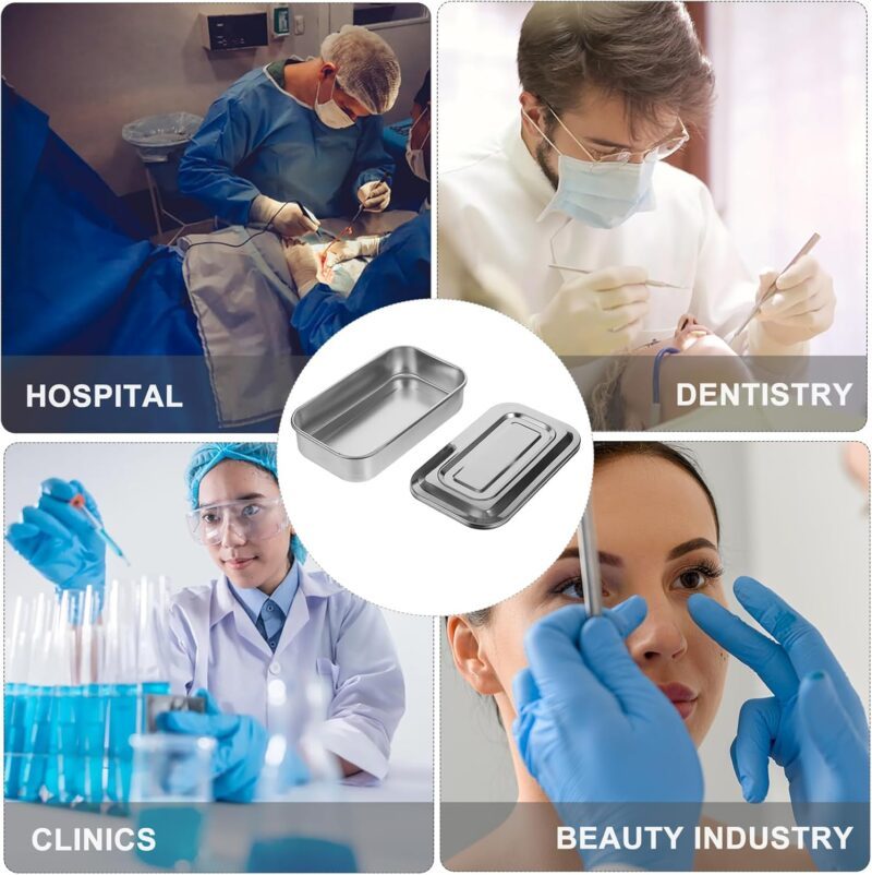 Stainless steel surgical box