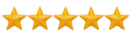 5 Star Rating